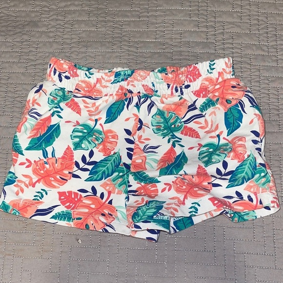Other - Tropical Print Toddler Girls Shorts